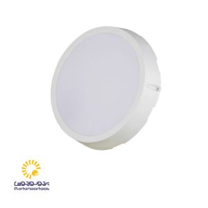 چراغ گرد روکار 18 وات مدل راشین